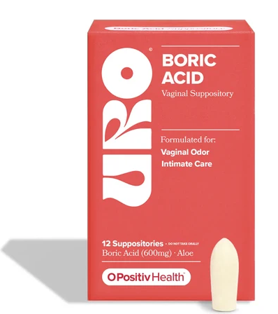 Boric Acid Vaginal Suppository
